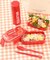 LOGO TOW TIERED LUNCH BOX RED