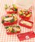 LOGO TOW TIERED LUNCH BOX RED