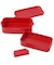 LOGO TOW TIERED LUNCH BOX RED