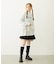 STRIPED FLOWER WAFFLE L/S TOP