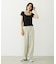 HENLEY NECK S/S TOP