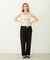 HENLEY NECK S/S TOP