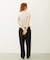 HENLEY NECK S/S TOP