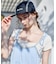 HENLEY NECK S/S TOP