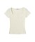HENLEY NECK S/S TOP