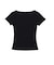 HENLEY NECK S/S TOP