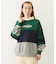 PANELED COLOR BLOCK TOP