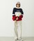 PANELED COLOR BLOCK TOP
