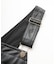 FAUX LEATHER MINI JUMPER SKIRT