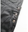 FAUX LEATHER MINI JUMPER SKIRT