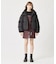 FAUX LEATHER MINI JUMPER SKIRT