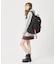 FAUX LEATHER MINI JUMPER SKIRT