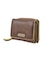 LOGO TRIFOLD LEATHER WALLET