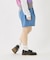 DENIM COCOON SKIRT