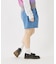 DENIM COCOON SKIRT