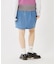 DENIM COCOON SKIRT