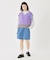 DENIM COCOON SKIRT