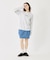 DENIM COCOON SKIRT