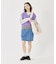 DENIM COCOON SKIRT