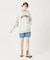 DENIM COCOON SKIRT