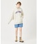 DENIM COCOON SKIRT