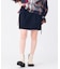 DENIM COCOON SKIRT