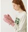 HEART CABLE MITTENS