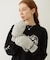 HEART CABLE MITTENS
