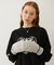 HEART CABLE MITTENS