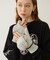 HEART CABLE MITTENS