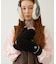 HEART CABLE MITTENS