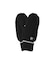 HEART CABLE MITTENS