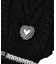HEART CABLE MITTENS