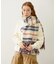 STRIPED FRINGE STOLE