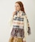 STRIPED FRINGE STOLE