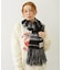 STRIPED FRINGE STOLE