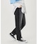 BICOLOR DENIM PANTS
