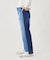 BICOLOR DENIM PANTS