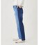 BICOLOR DENIM PANTS
