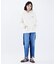 BICOLOR DENIM PANTS
