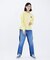 BICOLOR DENIM PANTS