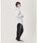 BICOLOR DENIM PANTS
