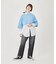 BICOLOR DENIM PANTS