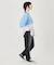 BICOLOR DENIM PANTS