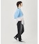 BICOLOR DENIM PANTS