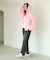 BICOLOR DENIM PANTS