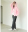 BICOLOR DENIM PANTS