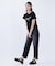 BICOLOR DENIM PANTS