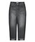 BICOLOR DENIM PANTS