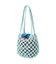 KNITTED GINGHAM BAG